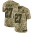 Nike New Orleans Saints #27 Malcolm Jenkins Camo Mens Stitched NFL Limited 2018 Salute To Service Jersey