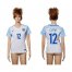 Womens England #12 Clyne Home Soccer Country Jersey