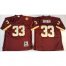 Mitchell And Ness Washington Football Team #33 Sammy Baugh Red Throwback Stitched NFL Jersey