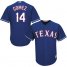 Texas Rangers #14 Carlos Gomez Blue Cool Base Stitched Youth MLB Jersey