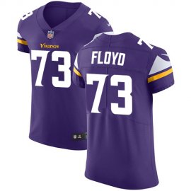 Nike Minnesota Vikings #73 Sharrif Floyd Purple Team Color Mens Stitched NFL Vapor Untouchable Elite Jersey