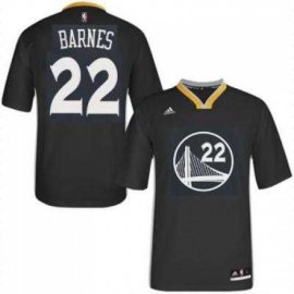 Mens Golden State Warriors #22 Matt Barnes adidas Slate Swingman Alternate Jersey