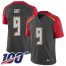 Nike Tampa Bay Buccaneers #9 Matt Gay Gray Mens Stitched NFL Limited Inverted Legend 100th Season Jersey