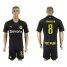 Dortmund #8 Gundogan Away Soccer Club Jersey
