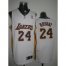 Lakers 24 Bryant white jerseys Cheap