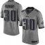 Nike Philadelphia Eagles #30 Corey Clement Gray Mens Stitched NFL Limited Gridiron Gray Jersey