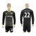 Chelsea #22 Willian Sec Away Long Sleeves Soccer Club Jersey