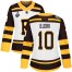 Adidas Boston Bruins #10 Anders Bjork White Authentic 2019 Winter Classic Stanley Cup Final Bound Womens Stitched NHL Jersey