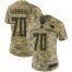 Nike Tennessee Titans #70 Ty Sambrailo Camo Womens Stitched NFL Limited 2018 Salute To Service Jersey