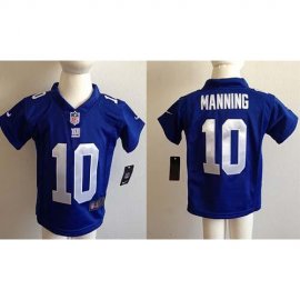 Toddler Nike New York Giants #10 Eli Manning Royal Blue Team Color Stitched NFL Elite Jersey