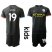 Manchester City #19 Sane Away Kid Soccer Club Jersey
