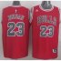Chicago Bulls #23 Michael Jordan Red Stitched Revolution 30 NBA Jersey New Style