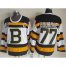 Boston Bruins #77 Ray Bourque White CCM Throwback 75TH Stitched NHL Jersey