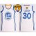 Womens Warriors #30 Stephen Curry White The Finals Patch Dress Stitched NBA Jersey