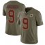 Nike Washington Football Team #9 Sonny Jurgensen Olive Mens Stitched NFL Limited 2017 Salute to Service Jersey