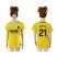Womens Atletico Madrid #21 Gameiro Away Soccer Club Jersey