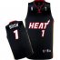 Miami Heat 1 Chris Bosh Black 2012 Fianls Champions NBA Jerseys Cheap