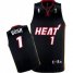 Miami Heat 1 Chris Bosh Black 2012 Fianls Champions NBA Jerseys Cheap
