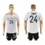 Germany #24 Trapp White Home Soccer Country Jersey