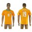 Cote dlvoire #19 Toureyaya Home Soccer Country Jersey