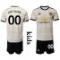 Manchester United Personalized Away Kid Soccer Club Jersey