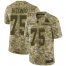 Nike Cleveland Browns #75 Joel Bitonio Camo Mens Stitched NFL Limited 2018 Salute To Service Jersey