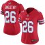 Nike Buffalo Bills #26 Devin Singletary Red Womens Stitched NFL Limited Rush Jersey