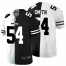 Dallas Cowboys #54 Jaylon Smith Mens Black V White Peace Split Nike Vapor Untouchable Limited NFL Jersey