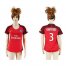 Womens Paris Saint-Germain #3 Kimpembe Away Soccer Club Jersey