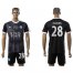 Leicester City #28 Fuchs Away Soccer Club Jersey