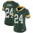 Nike Green Bay Packers #24 Josh Jones Green Team Color Womens Stitched NFL Vapor Untouchable Limited Jersey