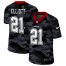 Dallas Cowboys #21 Ezekiel Elliott Mens Nike 2020 Black CAMO Vapor Untouchable Limited Stitched NFL Jersey