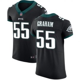 Nike Philadelphia Eagles #55 Brandon Graham Black Alternate Mens Stitched NFL Vapor Untouchable Elite Jersey