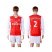 Arsenal #2 Debuchy Red Home Long Sleeves Soccer Club Jersey
