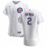 Chicago Cubs #2 Nico Hoerner Mens Nike White Home 2020 Authentic Player Jersey