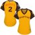 Boston Red Sox #2 Xander Bogaerts Gold 2016 All-Star American League Womens Stitched MLB Jersey