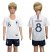 France #8 Lemar Away Kid Soccer Country Jersey