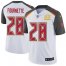 Tampa Bay Buccaneers #28 Leonard Fournette White Mens Super Bowl LV Champions Patch Stitched NFL Vapor Untouchable Limited Jersey