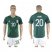 Mexico #20 Aquino Green Home Soccer Country Jersey