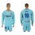 Barcelona #10 Messi Away Long Sleeves Soccer Club Jersey