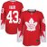 Adidas Toronto Maple Leafs #43 Nazem Kadri Red Team Canada Authentic Stitched NHL Jersey