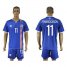 Iceland #11 Finnbogason Home Soccer Country Jersey