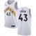 Raptors #43 Pascal Siakam White Youth Basketball Swingman City Edition 2018/19 Jersey