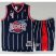 Houston Rockets 4 Charles Barkley Blue Hardwood Classics Revolution 30 NBA Jerseys Shorts Suits Cheap