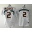 Miami Hurricanes 2 Willis McGahee White NCAA Jerseys