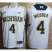 Michigan Wolverines 4 Chirs Webber Big 10 Patch White NCAA Basketball Jerseys
