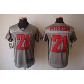 Nike Arizona Cardinals #21 Patrick Peterson Grey Shadow Mens Stitched NFL Elite Jersey