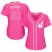 Cleveland Indians #28 Corey Kluber Pink Fashion Womens Stitched MLB Jersey