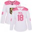 Adidas Vegas Golden Knights #18 James Neal White/Pink Authentic Fashion Womens Stitched NHL Jersey