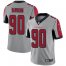Nike Atlanta Falcons #90 Marlon Davidson Silver Youth Stitched NFL Limited Inverted Legend Jersey